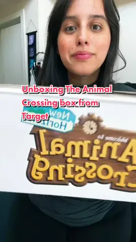 Ahh super excited for this! The #unboxing of the #animalcrossing box from #target 🤗🤗 #latina #DSWCutLoose #targetfinds #targetmusthaves #acnh #fyp