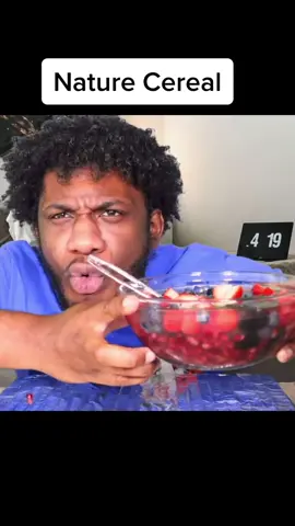 Nature Cereal is REALLY good #fy #fyp #mukbang #asmr #Foodie #food #ayootravv #tiktoker