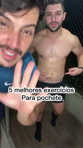 5 melhores exercícios para você perder a pochete @vitoorf #abs #barriga #abdomen #treino #abdominal