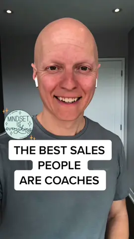 The best sales people are coaches who care. #mindset  #healthprofessionals  #sales #coaching #successmotivation