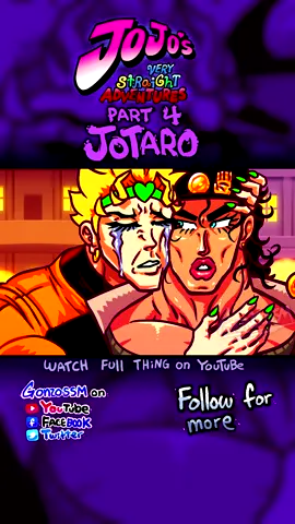 I cant Kiss you on the Lips without getting Closer~ #jjba #jojo #jojosbizarreadventure #anime #parody #animation #cartoon #jotaro #dio