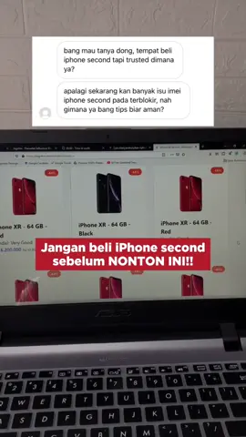 Jangan asal beli iphone second guys, bisa-bisa imei-nya keblokir!!! #fyp #iphonetips #iphonetricks #iphonehack