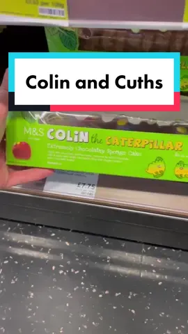 My take on #colinthecaterpillar v #cuthbertthecaterpillar #colinvscuthbert #mands #aldi #freecuthbert
