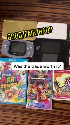 Good / fair / bad trade? Let me know! #ebay #garagesales #videogames #nintendo #goodwills #thrifting