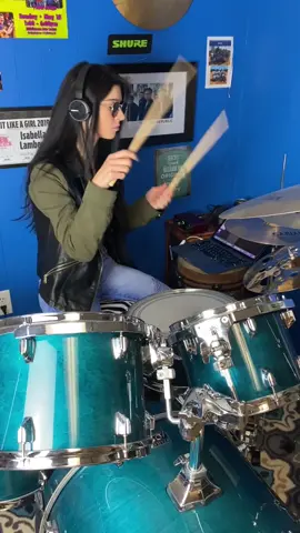 literally love playing this song #OneStepCloser #WidenTheScreen #foryou #foryoupage #fyp #girldrummer