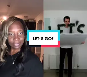 #duet with @thericeartist How do you make it happen? Tell yourself LET’S GO! #letsgo #justdoit #realtoroftiktok #ilovetodance #thiswasfun #fyp #duets