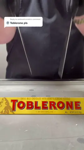 Reply to @andreariconalla Toblerone! Have you ever had one? #Icecreamrolls #foodtiktok #fyp #foryou