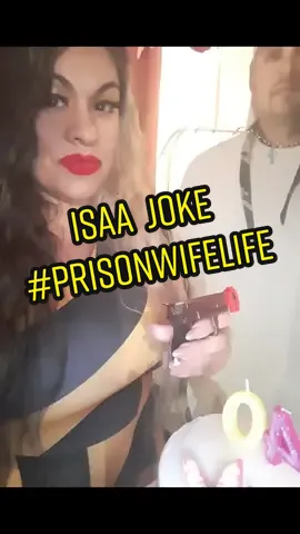 Who else be lighting their candles with a #Gun lighter lol 😆 😂 🤣  My Boo was like don't do it Babe . #PrisonWifeLife #cardboardcutout of #MyManz