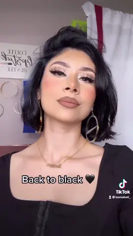 🖤 #shorthairstyles #fyp #foryou #shorthair #maquillaje #hairtransformation #blackhair