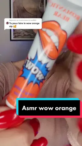 Répondre à @lou9561 je teste le wow orange 💄#asmrmakeup#asmr#asmrsounds#asmrvideo#asmrtiktoks#asmrbeauty#wow#pourtoi#fy#foryou#lip#lipstick#test
