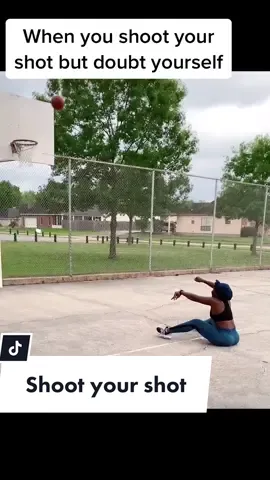 Shoot your shot! #fyp #basektabll #trickshot #TikTokFitness #sportslover #foryourpage #womensbasketballncaa #athletics @espn.highlights