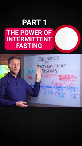 The Power of Intermittent Fasting Part 1 #drericberg #ketogenicdiet #intermittentfasting #healthylifestyle #weightloss