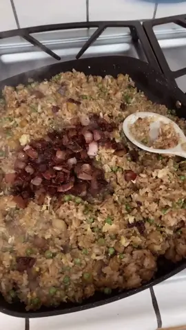 #bacon #friedrice #food #yummy #Recipe #leftovers #yummy #foryoupage #fyp