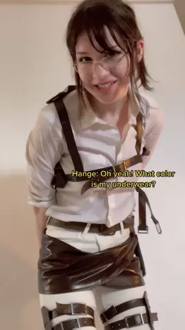 they have the cutest dynamic LMAO #hange #hangezoe #hangecosplay #aot #AttackOnTitan #fyp #snk #shingekinokyojin