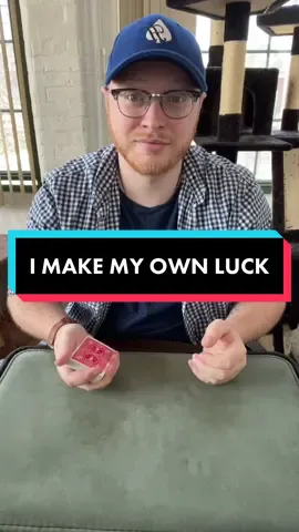 I make my own #luck. #lucky #magic #magician #magictrick #TikTokGGT #dontbesurpised #fyp #foryou #foryoupage #viral #xyzbca #trending #goviral #wow