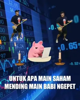 Untuk apa main saham, mending main babi ngepet 🐷 #hiphop #therapupindonesia #babi #babingepet