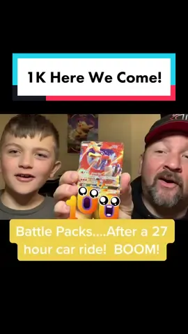 Help us get to 1K Followers!!   We wanna go live #ltandjpsradrips #pokemon #fypシ #trend  @pokehoes  We started battle packs because of you!!!