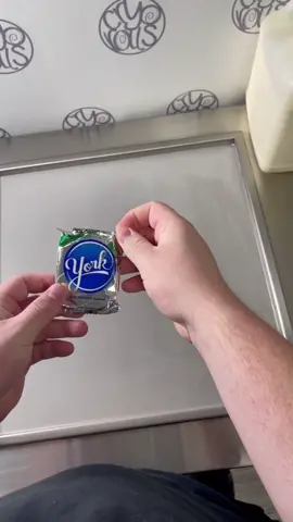 You guys wanted York Peppermint Patty! Thank you for all the love on the POV videos! #Icecreamrolls #foodtiktok #dessert #POV #fyp