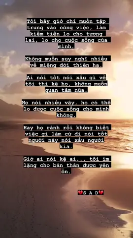 Tôi im lặng cho bản thân được yên ổn #fypage #foryoupage #sad #foryou #sad