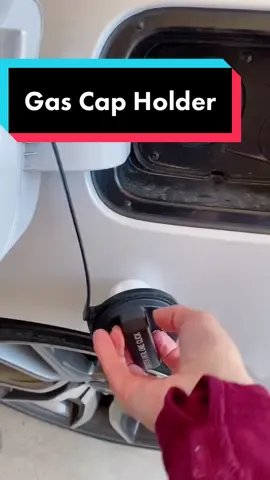 Did you know your car has a gas cap holder? #carhack #LifeHack #tiktokpartner #LearnOnTikTok #carhelp