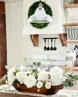 Dough bowl stylings with @returninggrace link in bio for the fabulous dough bowl! #diydecor #cottagecore #spring2021