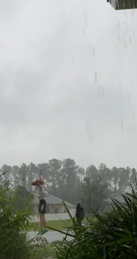 It rained today hehe