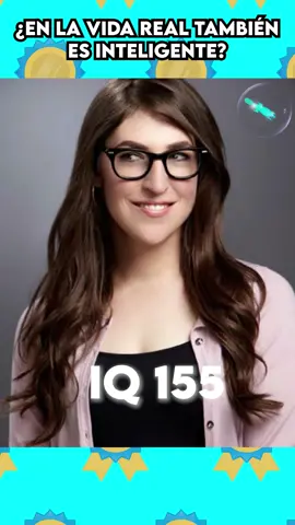 No sólo es inteligente en la serie, también lo es en la vida real, ¡la amamos! #MayimBialik #amyfarrahfowler #thebigbangtheory #SabíasQue