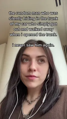 maybe homie just needed a ride... i don’t know...but thank you for the scariest experience of my life  🥰