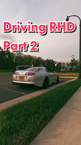 Driving RHD Part 2. Also, just launched a Patreon! #supra #toyota #toyotasupra #jdm #cars #cartiktok #rhd