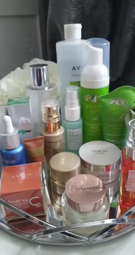 my @avon_uk  skincare collection, avon reps/customers duet me with your avon skincare collection 😀 #skincare #skincarecollection  #avonexpert