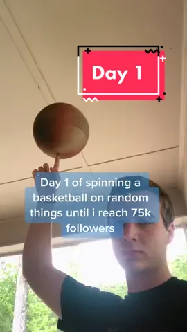 Day 1 - stick. What should I do next ? #basketball #spinning #MillionActsofLove #fyp #follow