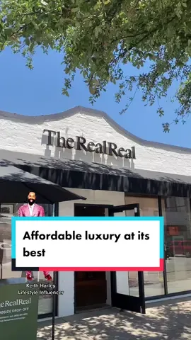 Affordable luxury at its best! #keithharley #lifestylevlog #lifestylevlogger #therealreal @therealreal #lifestyleinfluencer #TikTokFashion