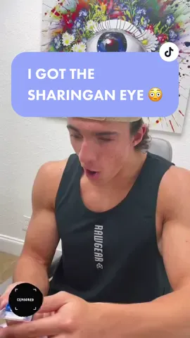 SHARINGAN eye video this SUNDAY on my YOUTUBE (Jarrett Stod) 👀