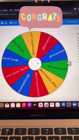 Thank you to everyone who entered my giveaway! @lupinesunset please DM me to claim your prize! #giveawaywinner