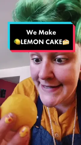 This cake is far from fruitless 🍋 #gerblinempire #gerblinbakes #cookingwithgerblin #lemoncake #notapro