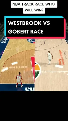Do you think you could beat Gobert in a race? #NBA #nba2k21 #viral #trending #fyp #nbarace #FriendlyFuture #fypシ