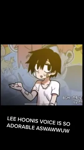 not mine but it’s so cute [cry] [cry] #leehooni #leehoonisvoice #cute #fyp #manga #anime