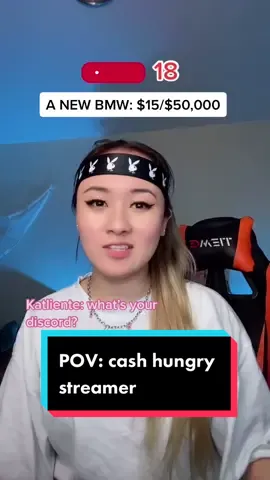 POV: the cash hungry streamer #katliente #smallstreamer #twitchstreamer #streamtips #twitchtips #twitchaffiliate