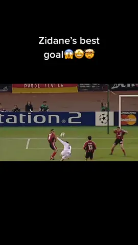 Zidane’s best goal in an UCL final😱🤩🤯 #ucl #zidane #goal #realmadrid #football #Soccer #fy #fyp