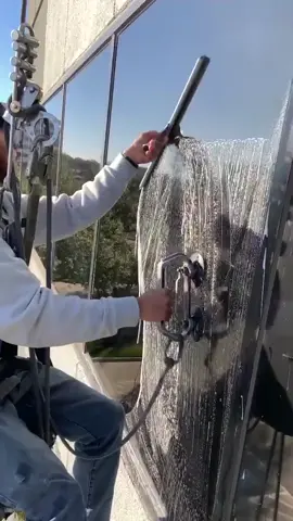 Follow us for more satisfying content 🤩 🎵:.Worth It - @amb3rmark 🎶 (via:.@thatboyydom) #windowcleaner #satisfyingcleans #fyp