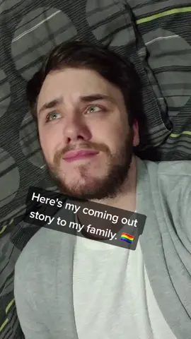 Here's how my #comingout story went.   We need more positivity in the world. inspired by @thebearded86 #gay #lgbtq #lgbt #fyp #viral #🏳️‍🌈