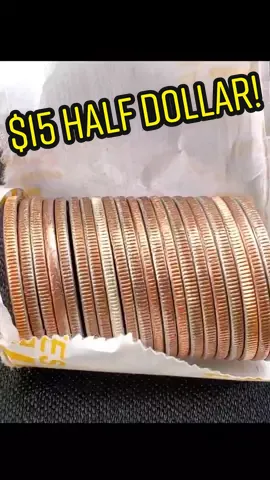 Rare Half Dollar Found! #diggindave #coinrollhunting  #silver #halfdollars  #coincollecting #fyp  #coinshow #coinhub #coins #silverhalfdollar