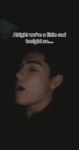 I know you’re sad too so sing with me :) #singwithme #singing #sadtiktok #fyp