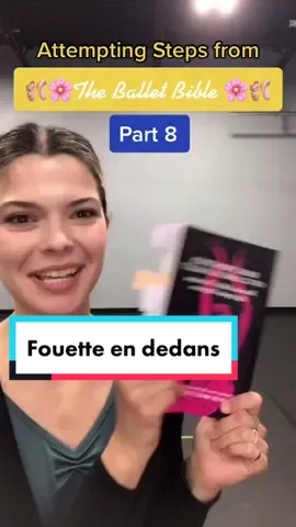 I also found my Gail Grant dictionary so stay tuned for some interesting steps from that 😉 #ballet #dancer #dance #fyp #enpointe #fouettes
