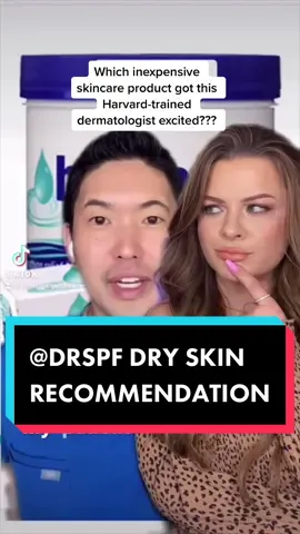 When derms get excited, I GET EXCITED 😆 @drspf #skincare #beauty #hydration #petrolatum #vaseline #hydrolatum #dryskin
