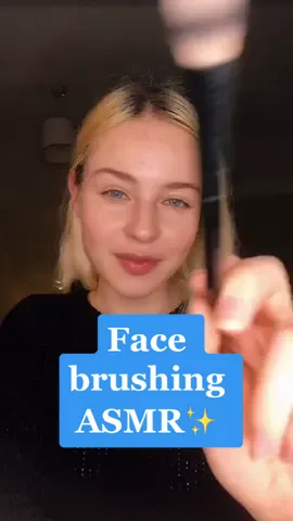 Relaxing face brushing ASMR😌✨ #asmrfacebrushing#asmrrelax#asmrrelaxingsounds#asmr_tingles#asmrfacetracing#asmrpersonalattention#fyp