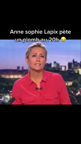 Comment éclaté de rire sur le plateau, et ne pas rester professionnel... #30h #20hfrance2 #annesophielapix #betisier #drole ￼