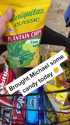 Michael says he might be going back to New York. 🍭🍫🍬 #Miichael #Candy #Fyp #Community #Love. #CerebralPalsy #Awareness #Work #SmallBusiness