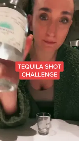 does this count as a face ? Lmk #tequilachallenge #tequilashots #fyp
