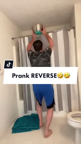 WHEN YOUR FINALLY ONE STEP AHEAD OF HIM! #prankreverse #gothimback #icewaterprank #brandy_billy #funnycouplevideos